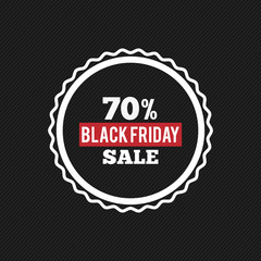 Black Friday Label