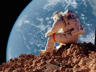 Foto op Plexiglas de astronaut © Kovalenko I