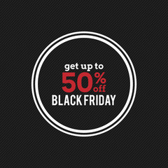 Black Friday Label