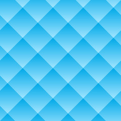 Obraz premium Vector seamless pattern. The geometric volume with a gradient pattern. Blue geometric neutral background