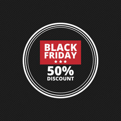 Black Friday Label