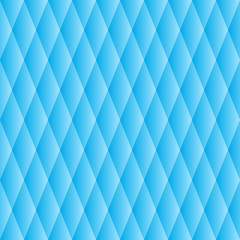 Vector seamless pattern. The geometric volume with a gradient pattern. Blue geometric neutral background