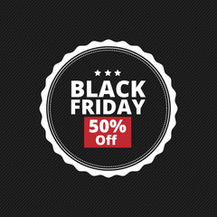 Black Friday Label