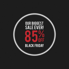 Black Friday Label