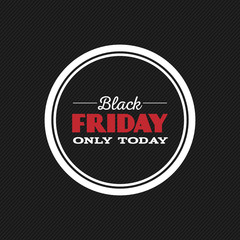 Black Friday Label