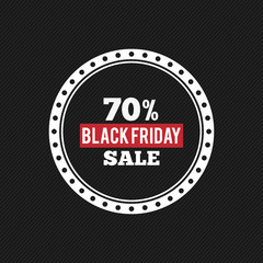 Black Friday Label