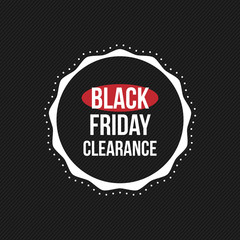 Black Friday Label