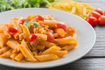 Penne pasta