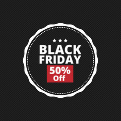 Black Friday Label