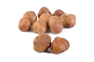 peeled hazelnuts