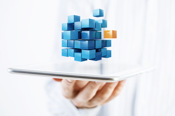Thinking outside the box as concept
