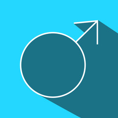 male sign vector illustration eps 10