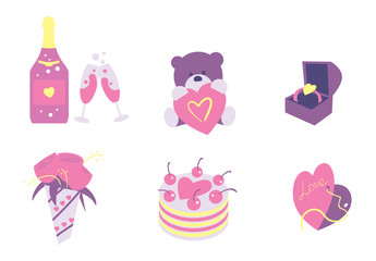 Valentine day love beautiful