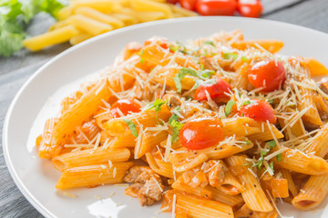 Penne pasta