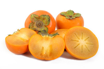 ripe persimmon fruit