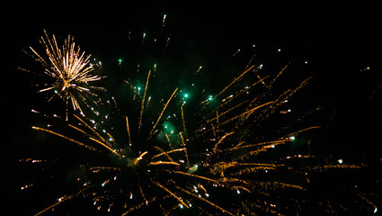 Fireworks detail
