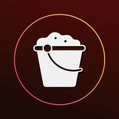 sand bucket icon