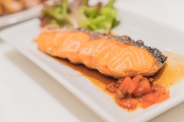 salmon grill