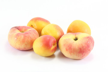 Naklejka na ściany i meble Donut Peach and Apricot Fruit