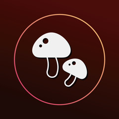 Obraz premium vegetables icon