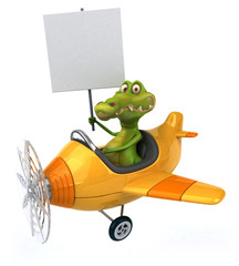 Fun crocodile