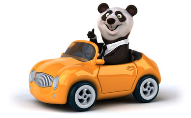 Fun panda © Julien Tromeur