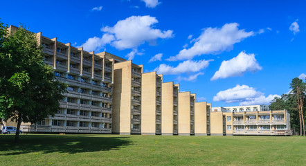 The complex of buildings of the Spa Resort Medical  sanatorium
