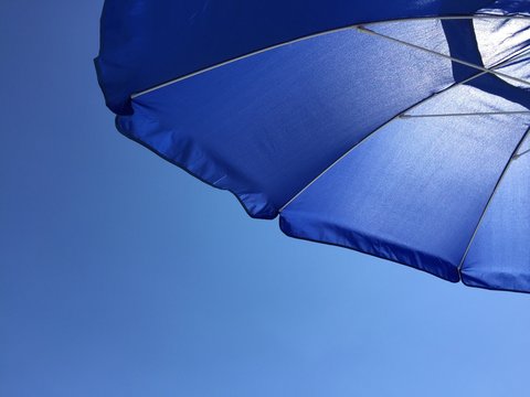 ombrellone blu