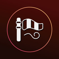 Wind measurement instrument icon