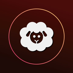 animal sheep icon