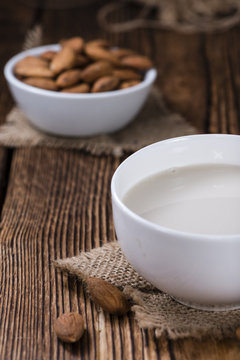 Portion of Almond Milk