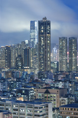 Obraz premium Hong Kong City at night