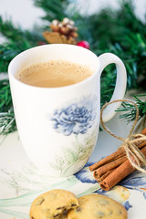 Christmas Hot Drink with Cinnamon