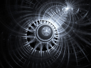 Fototapeta premium Abstract wallpaper. Abstract fractal. Fractal art background for creative design. Decoration for wallpaper desktop, poster, cover booklet. Abstract texture. Psychedelic. Print for clothes, t-shirt.