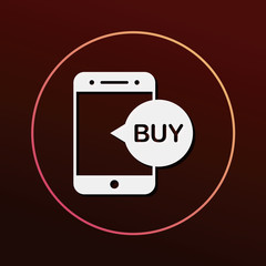 phone shopping icon