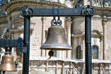 Fototapeta premium Church bells of the church in the territory