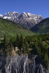 Georgia mountains in summer time