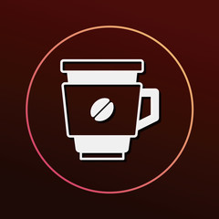 hot coffee icon