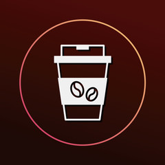hot coffee icon
