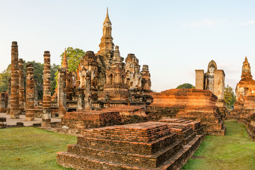 Wat Mahathat Sukhothai Historical Park Thailand