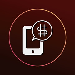 phone shopping icon