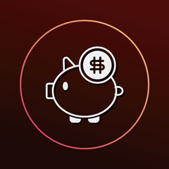 piggy bank icon