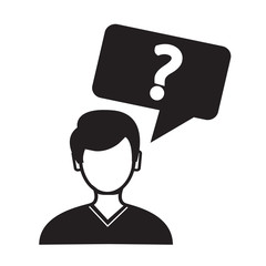 Who Icon Illustration and Vector Art