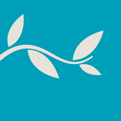 feuille,fond abstrait