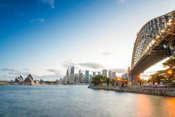 Sydney, Australia. Amazing view of Harbour Bridge