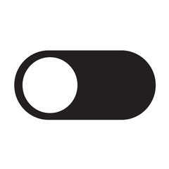 Toggle switch icon Illustration design