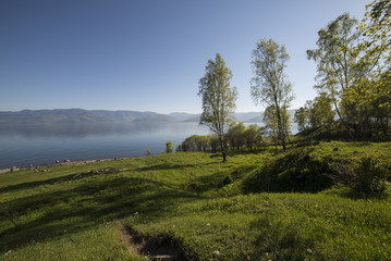 Obraz premium Beautiful views of the lake Baikal
