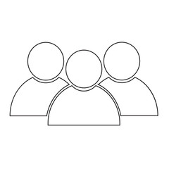 person icon symbol Illustration design