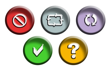 Button Icons website figures