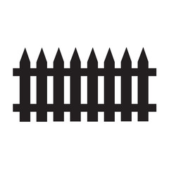 fence Icon Illustration design